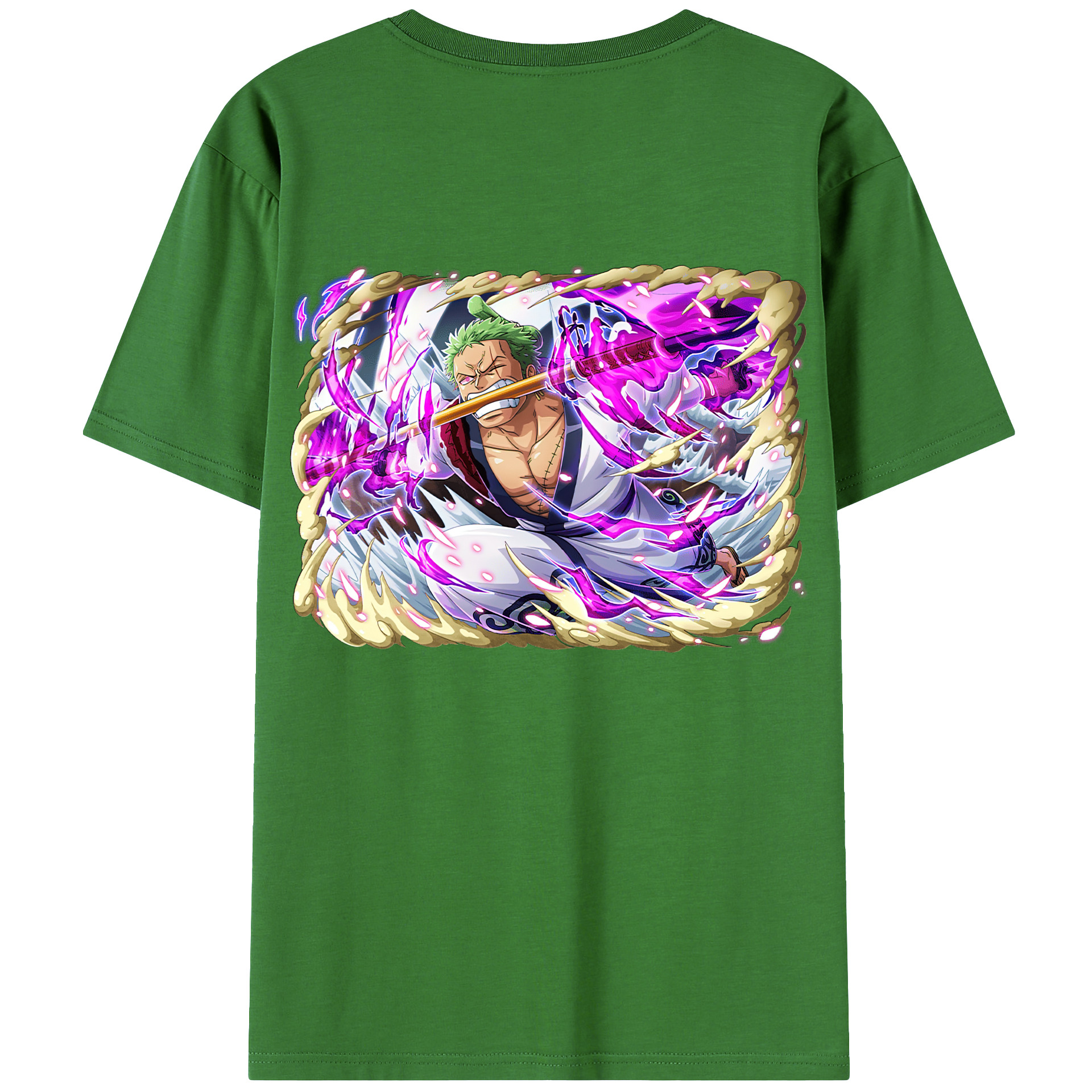 （画像用） ワンピース ロロノア・ゾロ ONE PIECE Roronoa Zoro レディース半袖Tシャツ(バックプリント)